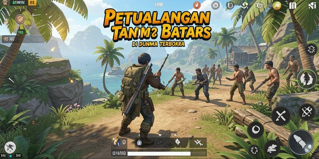 Tampilan gameplay HIWIN menampilkan penjelajahan dunia terbuka yang menakjubkan.