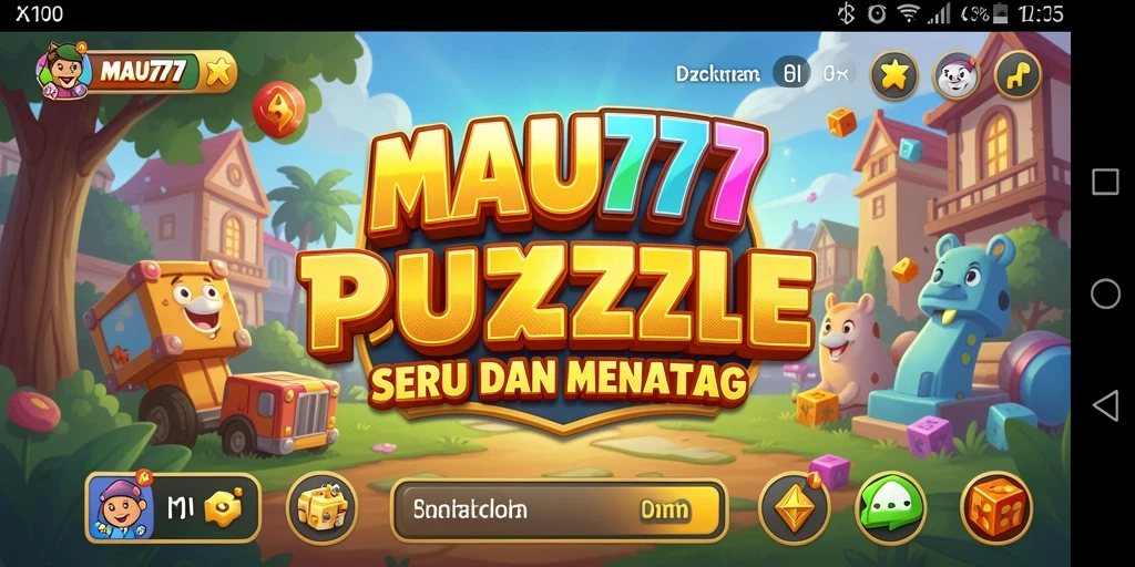 Tampilan gameplay MAU777 yang menawan dan interaktif dalam menyelesaikan teka-teki.